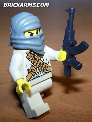 Illustration for article titled LEGO Arms Dealer Sells Everything from AK47 to Uzi
